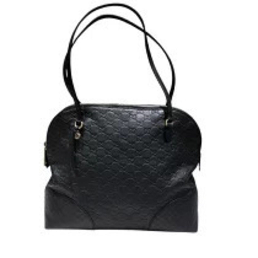 Gucci Brie Gucci Guccissima Tote Bag Black